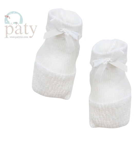 Paty Inc Booties-White