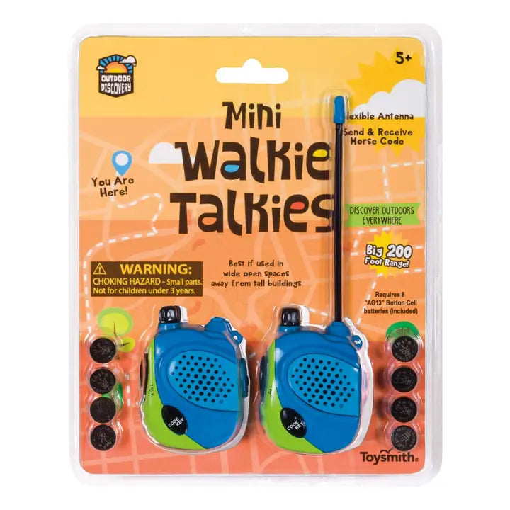 Outdoor Discovery Mini Walkie Talkies