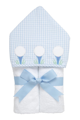 3 Marthas Golf Everykid Towel-Blue