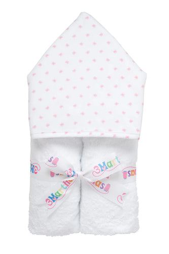 3 Marthas Bow Fabric Everykid Towel-Pink