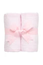 3 Marthas Seersucker Stripe Set of Two Burps, Pink