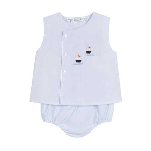 Feltman Blue Nautical Diaper Set