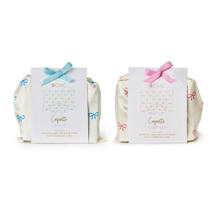 Two's Co. Pillowcase and Eye Mask