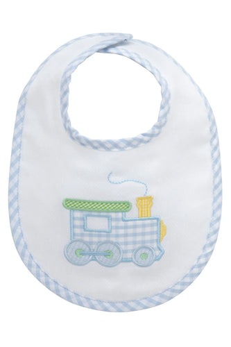 3 Marthas Train Applique Basic Bib