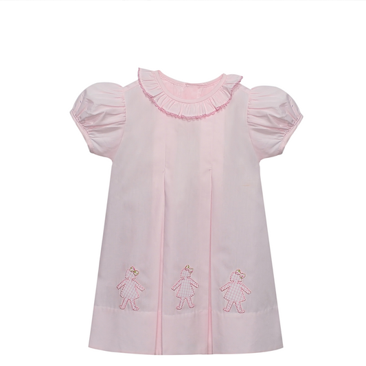 RN Reese Three Dolls Dress-Pink