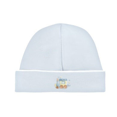 BCC Little Train Hat w/ Piped Trim-Blue