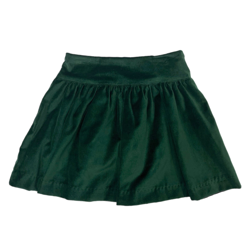 Anvy Green Velvet Skirt