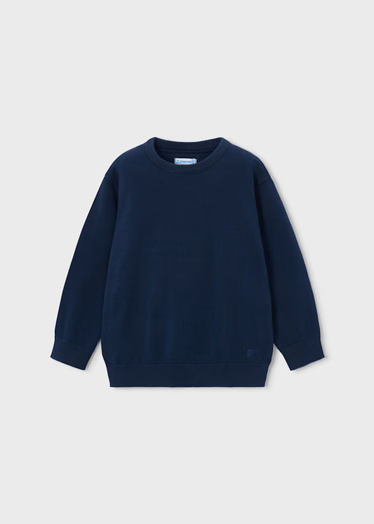 Mayoral Crewneck Sweater-Navy
