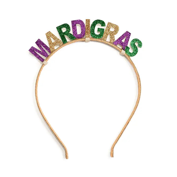 Sweet Wink Mardi Gras Tiara Headband
