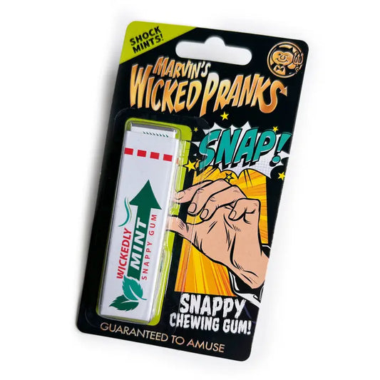 Wicked Pranks Snappy Chewing Gum - Classic Gag Gift