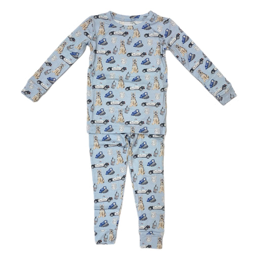 Lev Baby Police Dogs Bamboo 2 pc. PJ