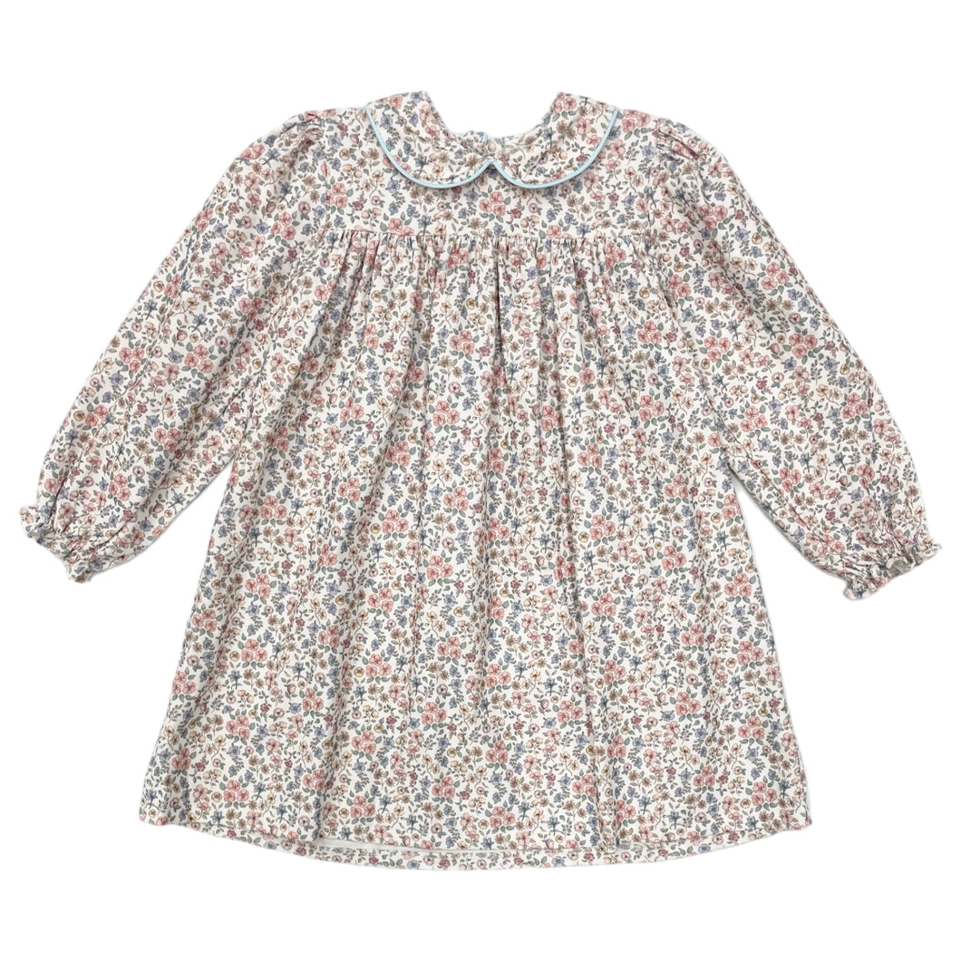 Love George Blue Floral Cord Dress