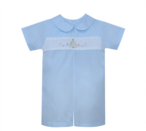 Baby Sen Williams Romper-Christmas Tree