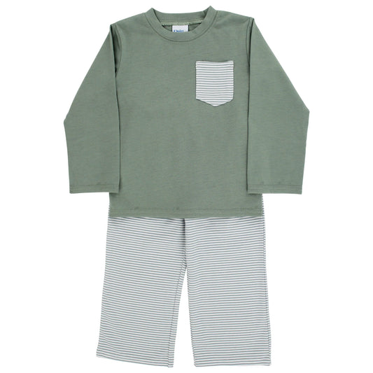 J Bailey Porter Pant Set-Sage