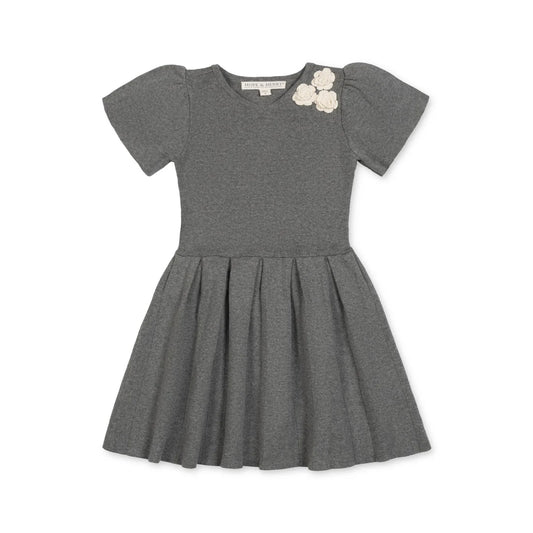 Organic Pleated Sweater Dress