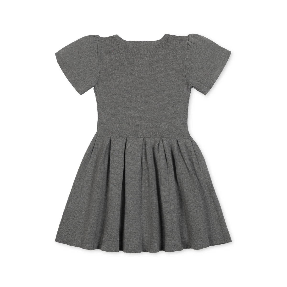 Organic Pleated Sweater Dress