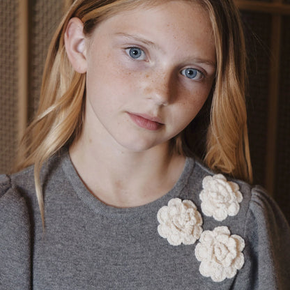 Organic Pleated Sweater Dress