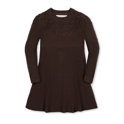 Organic Bobble Yoke Sweater Dress