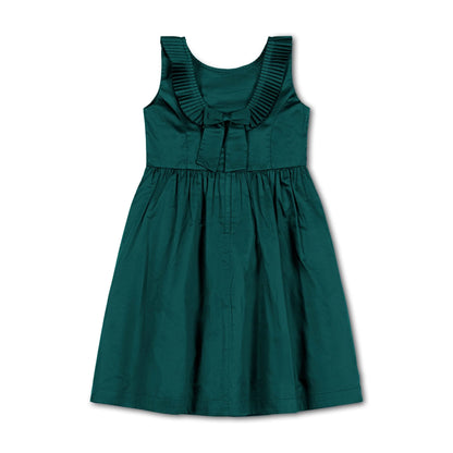 Organic Pleated Collar Party Dress