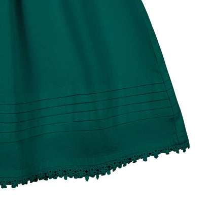 Quantity1 Organic Sateen Flower Girl Dress