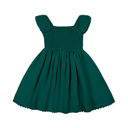 Quantity1 Organic Sateen Flower Girl Dress