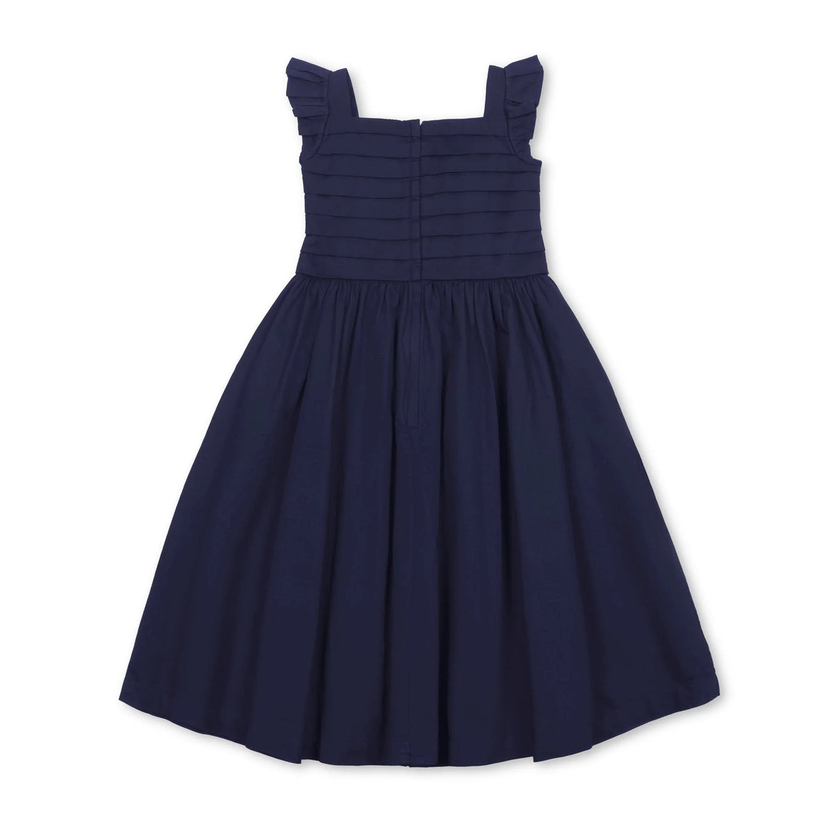 Organic Pleated Sateen Party Dress