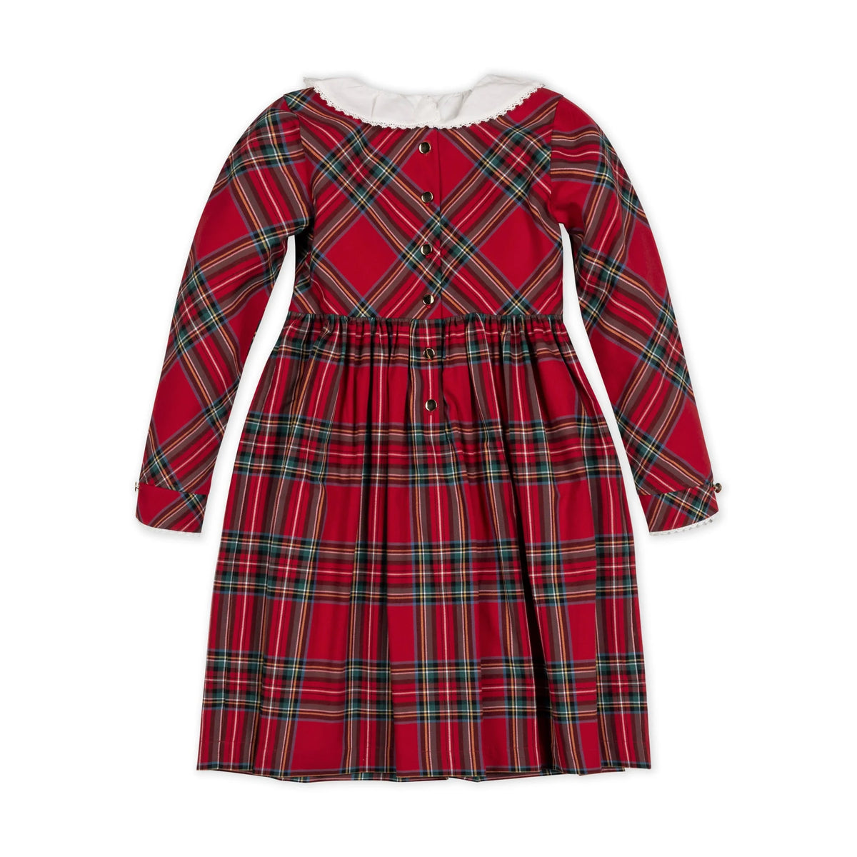 Organic Ruffle Collar Party Dress