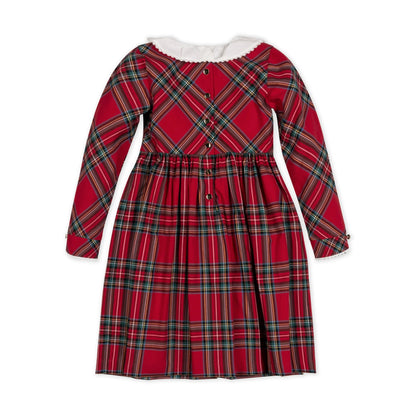 Organic Ruffle Collar Party Dress