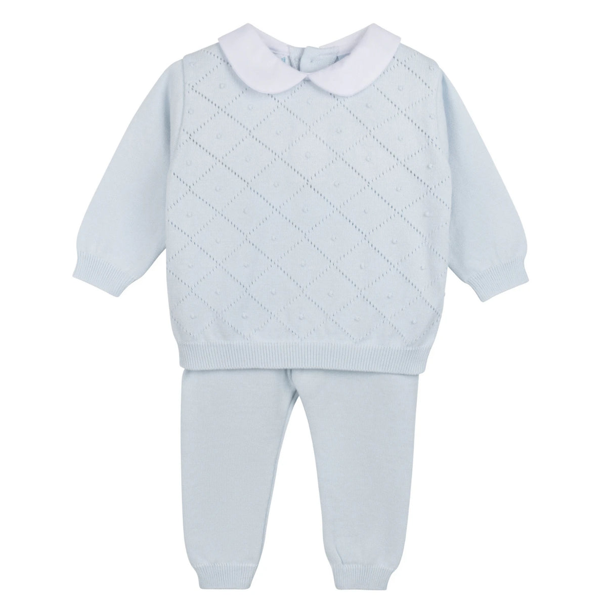 Peter Pan Diamond Knit Set