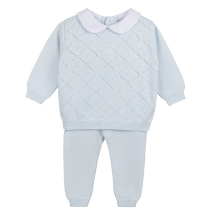 Peter Pan Diamond Knit Set