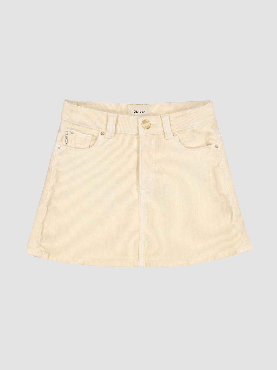 DL1961 Jenny Manilla Corduroy Mini Skirt