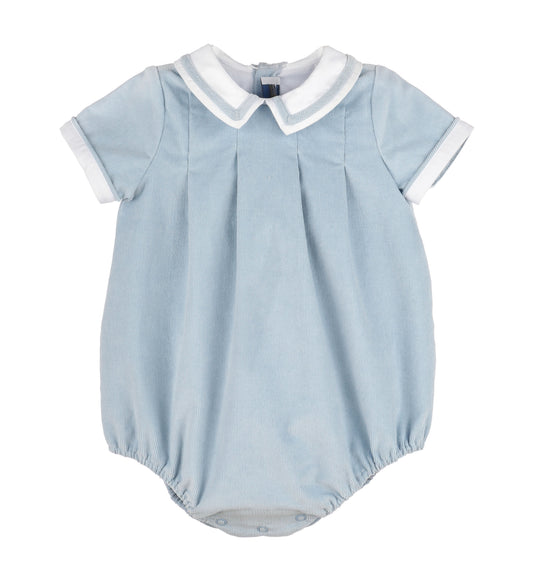 Sophie and Lucas Vintage Cords Boy Bubble, blue