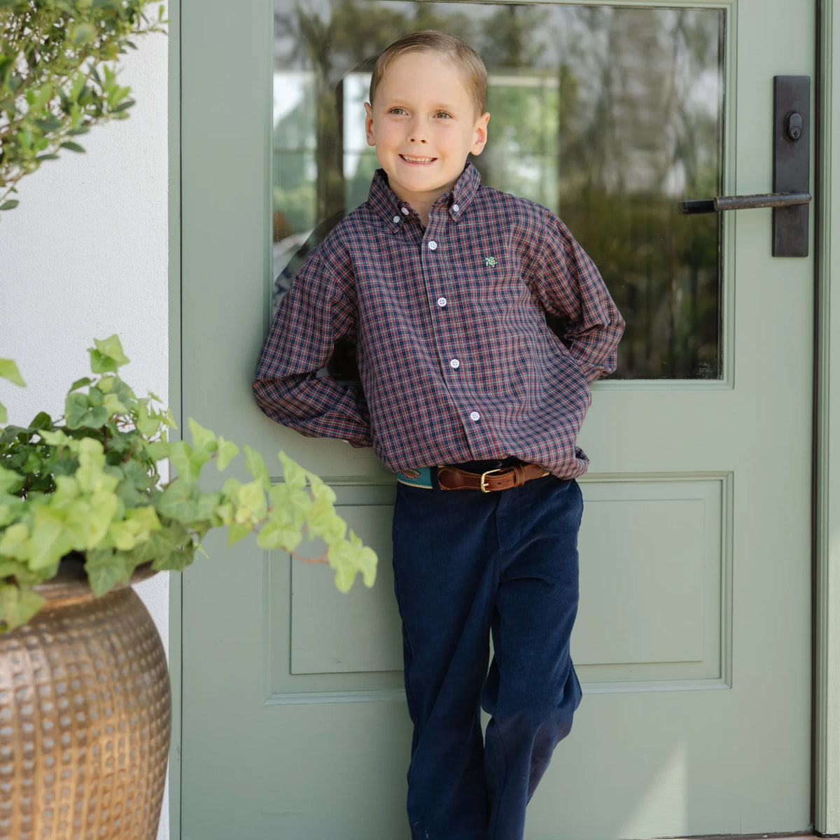 J. Bailey Durham Plaid Button Down Shirt