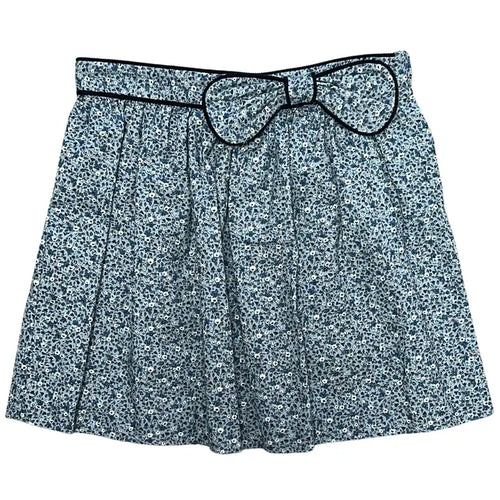 Marco & Lizzy London Collection Navy Floral Skirt