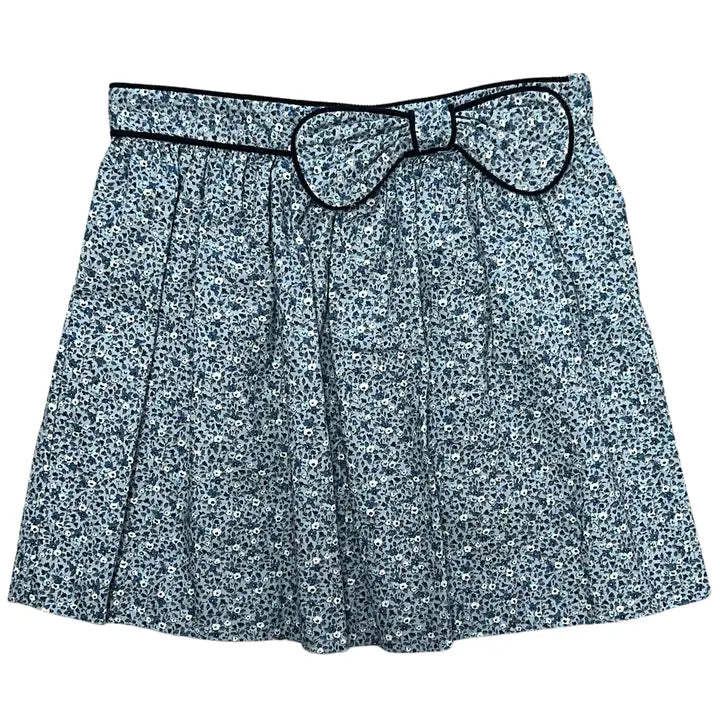 Marco & Lizzy London Collection Navy Floral Skirt