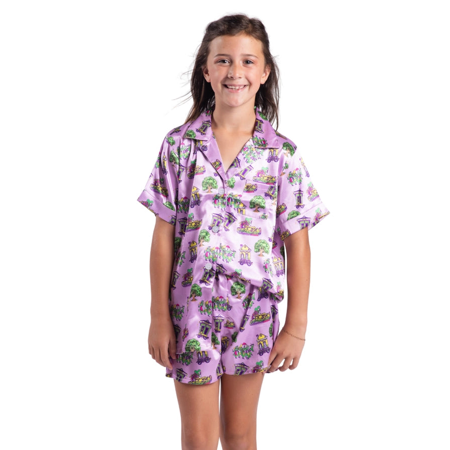 Jane Marie MG Krewe PJ Short Set