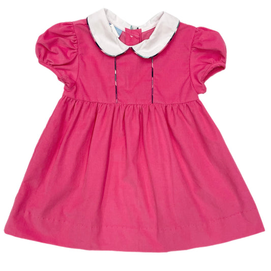 CLO Claire Corduroy Dress-Pink