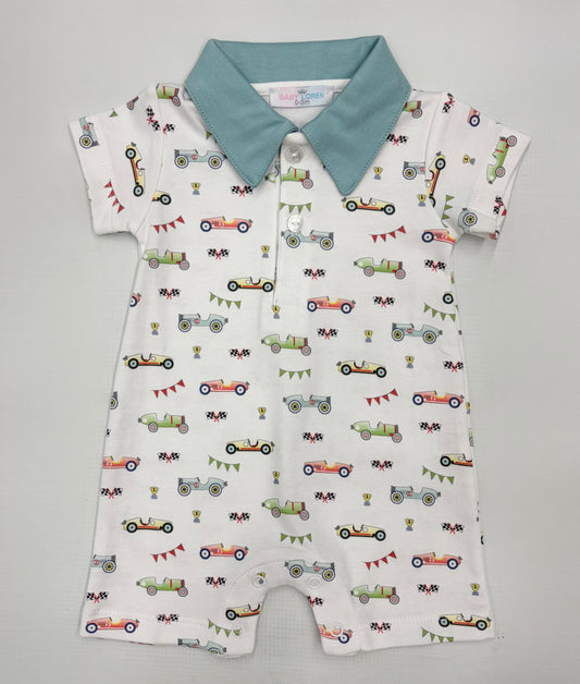 Baby Loren Racing Cars Romper
