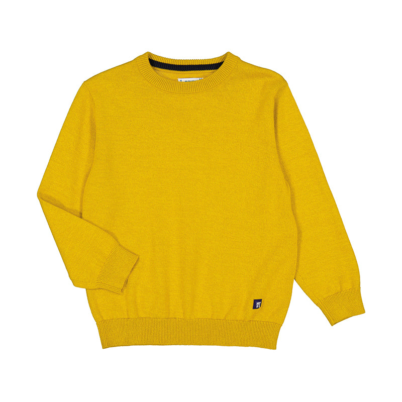 Mayoral Mustard Basic Sweater