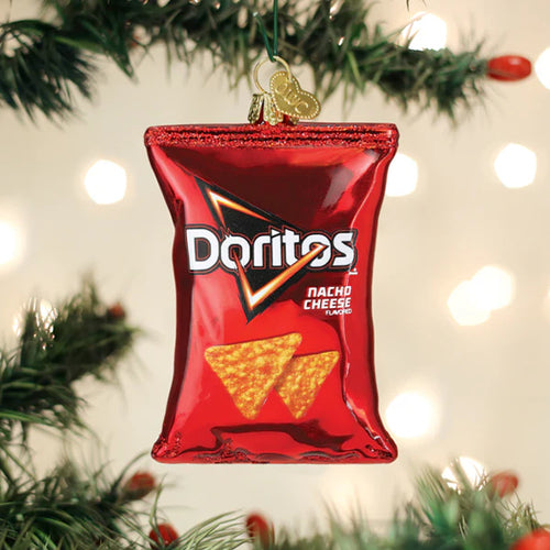 Doritos Nacho Cheese Chip Ornament