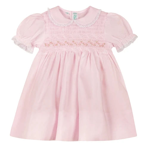 Feltman Petite Petals Dress-Pink