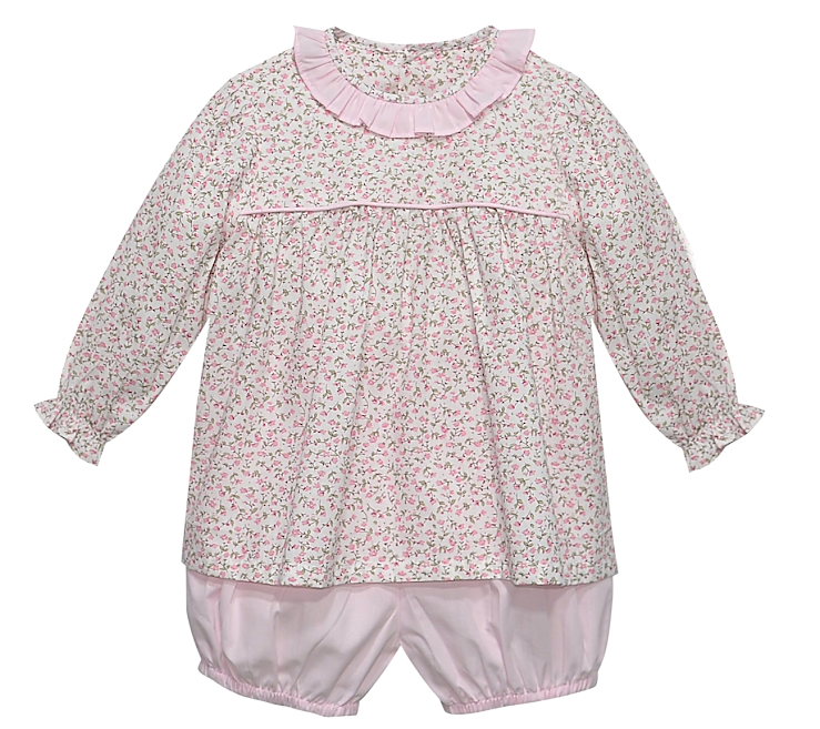 RN Pink Garden Whispers Reagan Bloomer Set