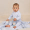 Feltman Peter Pan Cable Knit Set-Lt. Blue