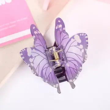 Colorful Butterfly Claw Clip