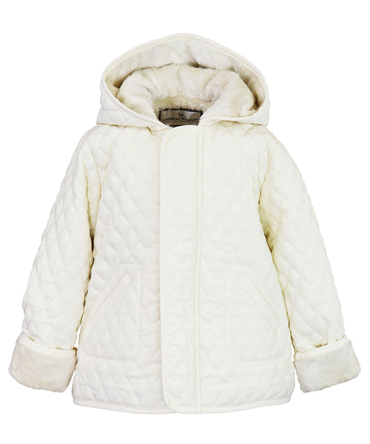 American Widgeon Quilted Barn Jacket-Vanilla
