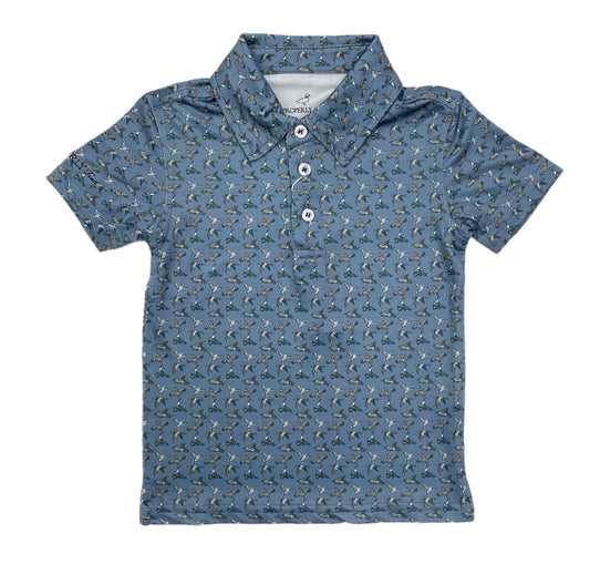 Properly Tied Inlet Polo-Flock