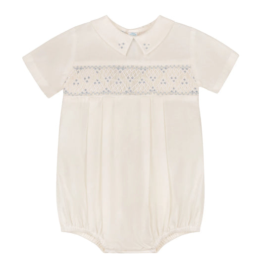 Feltman Heritage Bleu Boys Bubble-Ivory