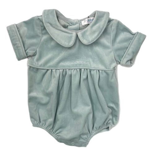 LuLu Bebe Blue Velvet Boy Bubble