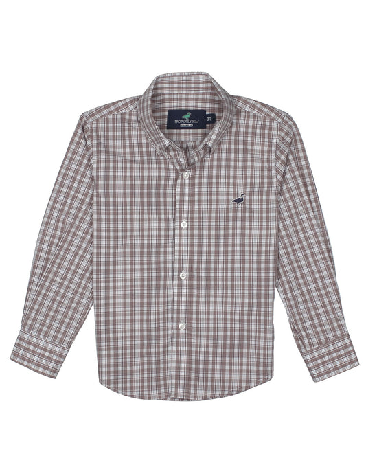 Seasonal Sportshirt - Cobblestone
