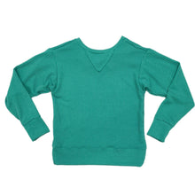Erge Green Ribbed L/S Top